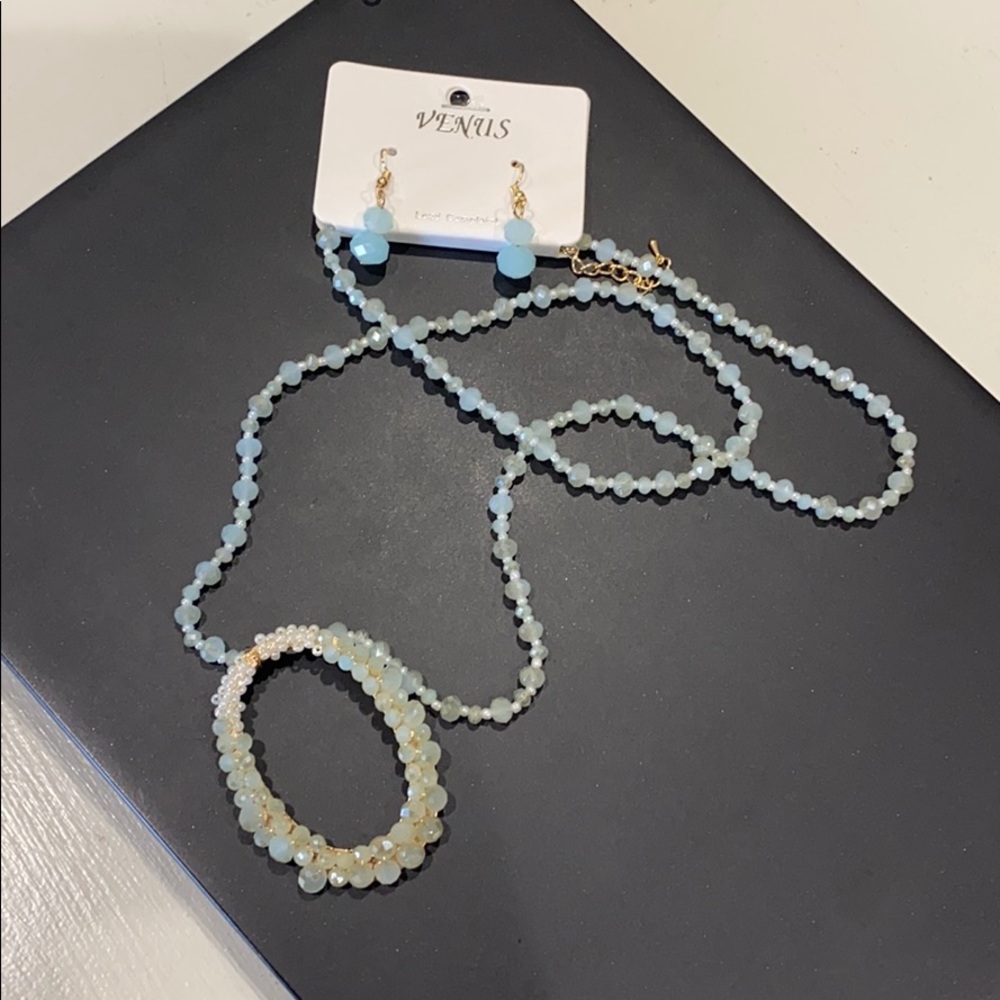 Earring and Necklace Set